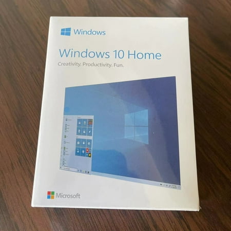 Microsoft Windows 10 HOME 64-Bit USB Flash box