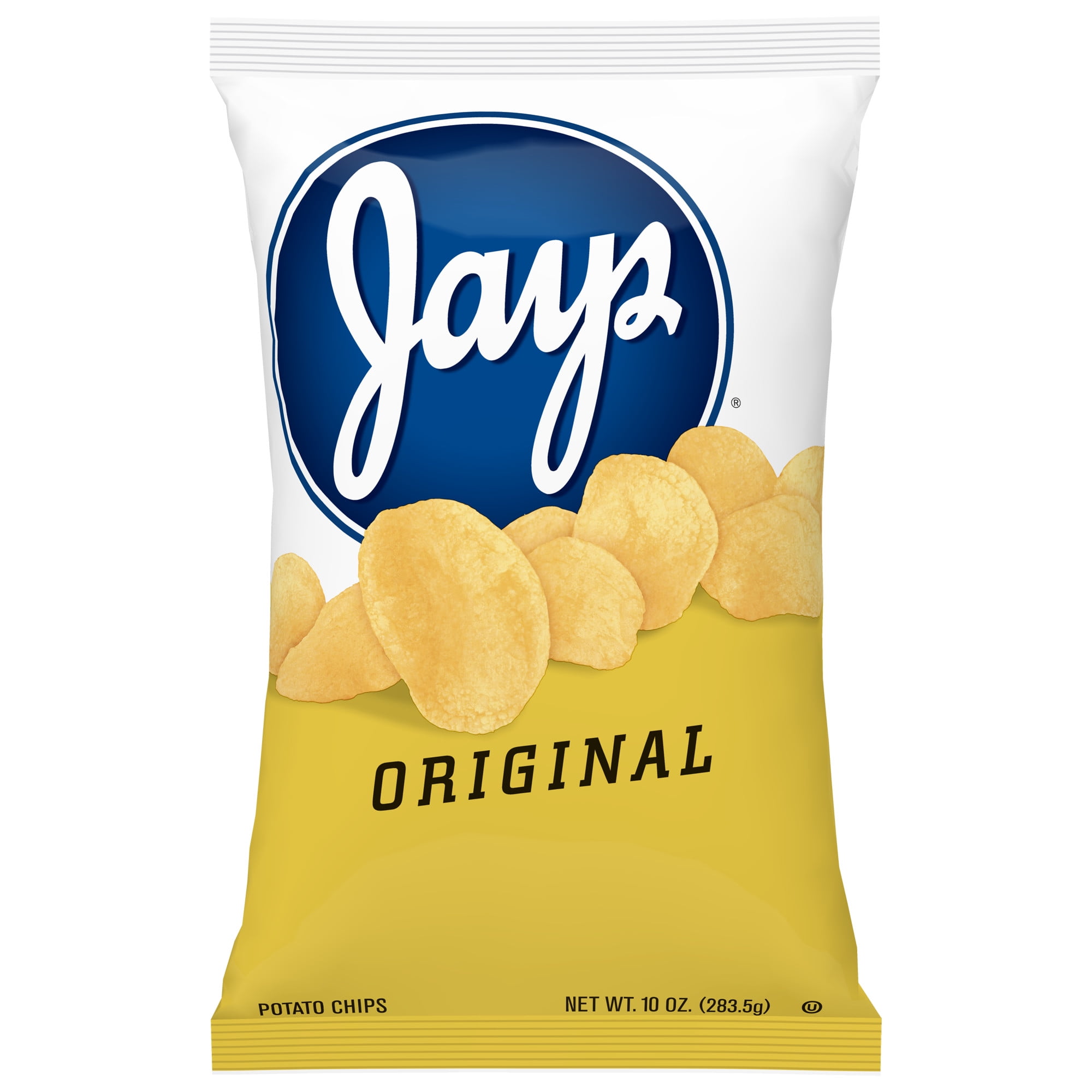 Jays Original Potato Chips, 10 Oz