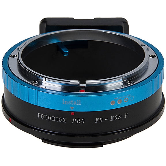 Fotodiox Pro Lens Mount Adapter for Canon FD & FL 35mm SLR Lens to Canon RF (EOS-R) Mount Mirrorless Camera Body