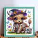 thumbnail image 2 of Hilo Algodón Ecológico Bordado 11CT Punto Cruz Yak Halloween 40x40cm, 2 of 9
