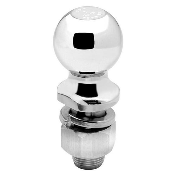 638452 x 1 in. Class 3-4 Chrome Trailer Hitch Ball