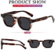 thumbnail image 5 of Gafas de sol AIEYEZO Fashion Classic Square UV400 Tortoise/Grey, 5 of 7