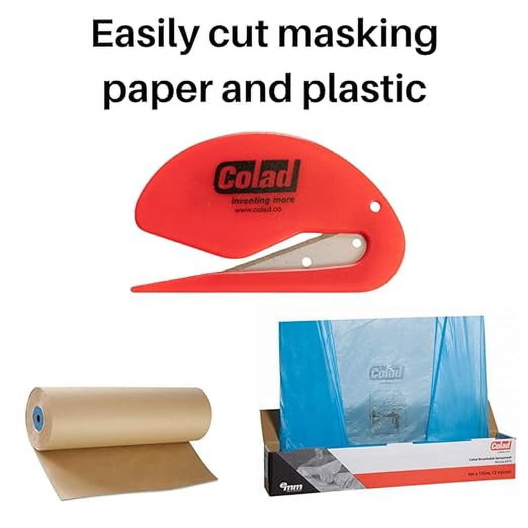 Colad Magnetic Multipurpose Masking Paper, Foil and Plastic Cutter 10 Pack 2070