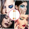 thumbnail image 2 of 200 pcs double sided cosmetic tool bulk Eye shadow brush eyeshadow makeup tool eyeshadow brush cosmetic makeup brush 6cm emulsion Oval disposable eyeshadow brush eyes Makeup Tools, 2 of 5