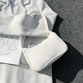thumbnail image 3 of Simple Elegant Women Small Shoulder Bag Pure Color Zipper Casual Sling Handbags, 3 of 6