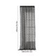 thumbnail image 3 of Cortinas con Bolsillo para Barra de 55X79 Pulgadas para Sala de Estar y Dormitorio - Paneles de Ventana Semitransparentes Bordados, Cortinas de Poliéster Que Filtran La Luz, Panel Individual Decorati, 3 of 6