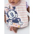 thumbnail image 5 of Disney Minnie Mouse 2 Pack Girl Towel Bib, 5 of 6