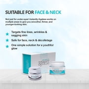 Instantly Ageless Facelift in A Box Trio Bundle - Instant Eye Bag Remover Puffiness -1 Box of 25 Vials with Moisture Lift and Sands of Time - Instant Wrinkle Remover for Face Instant Lift