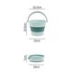 thumbnail image 2 of Small 5L Folding Thickened Portable Plastic Bucket Small 5L, 2 of 5