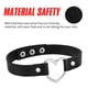 thumbnail image 2 of Sonducket Collar colorido Gargantillas de cuero de Halloween multicolor Colgante de cadena Gargantilla de corazón brillante ajustable Negro Type1 NO1, 2 of 6