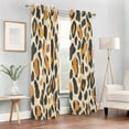 thumbnail image 7 of Leopard Print Blackout Curtains 84"x42" Thermal Insulated Curtain 1 Panel, 7 of 7