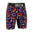 thumbnail image 4 of Men's Rock Em Socks  Navy Chicago Bears Deep Dish Pizza Boxer Briefs, 4 of 4