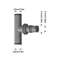 thumbnail image 3 of Danieerclosy 1.5in Pool Hose Connector Kit, Heavy-Duty PVC Pipe Fittings for Above Ground Pools, Leak-Proof Threaded Joints, 3 of 9