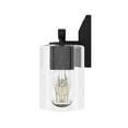 thumbnail image 5 of Hunter - Kerrison 4-light Natural Black Iron, Medium Size Vanity Light, Dimmable, for Bedrooms, Dining, Living Rooms - 48031, 5 of 7