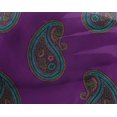 thumbnail image 4 of oneOone Georgette Viscose Fabric Paisley Block Decor Fabric Printed BTY 42 Inch Wide, 4 of 4