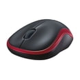 thumbnail image 2 of Mouse Inalámbrico Logitech M185 Optico Rojo, 2 of 4