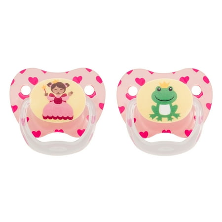 PreVent Classic Pacifier Stage 3, Explore Pink, 2-Pack