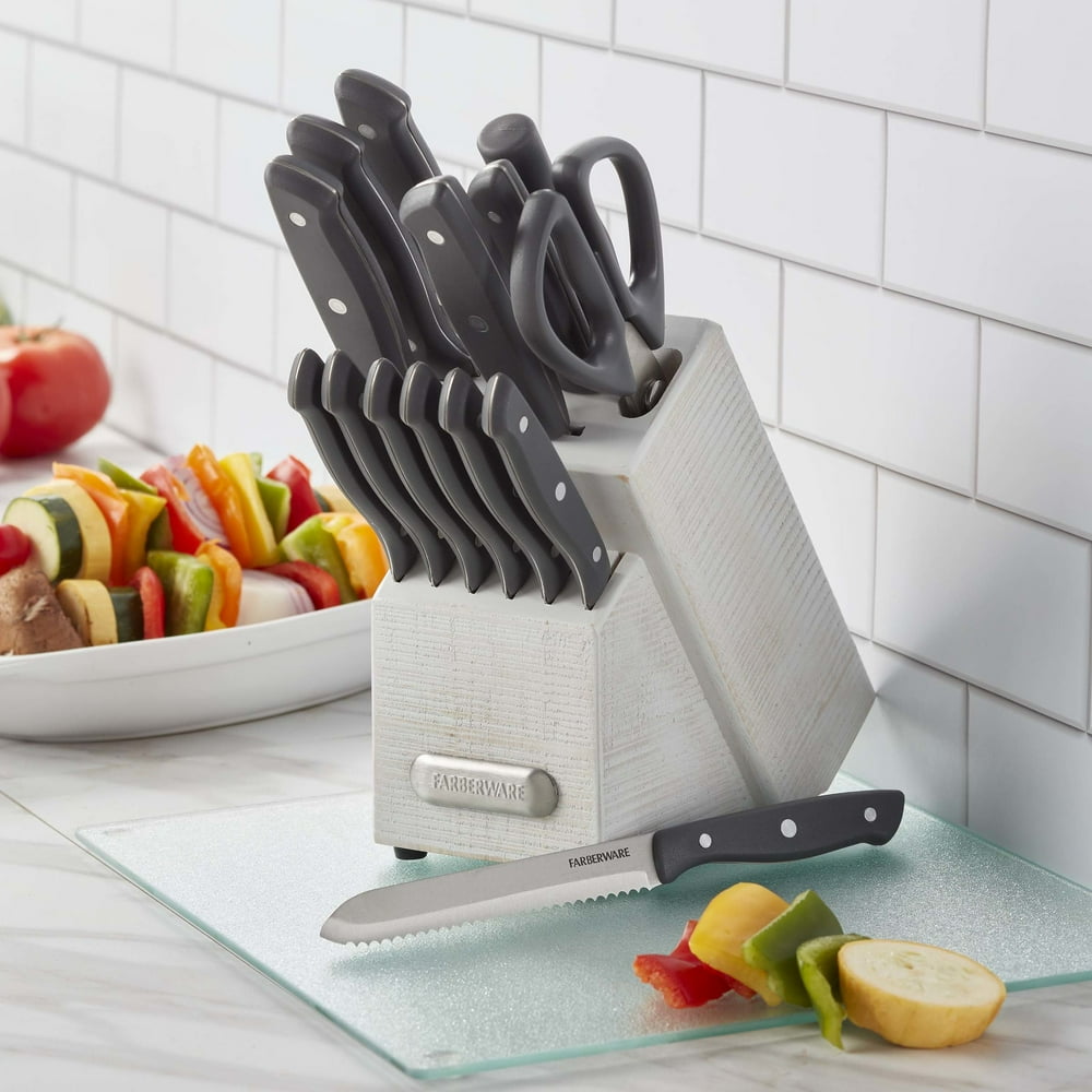 farberware platinum knife set