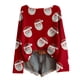 thumbnail image 4 of MHFRRA Sudadera con Capucha Sin Cabeza Atmosphere para Mujer Rojo, 4 of 4