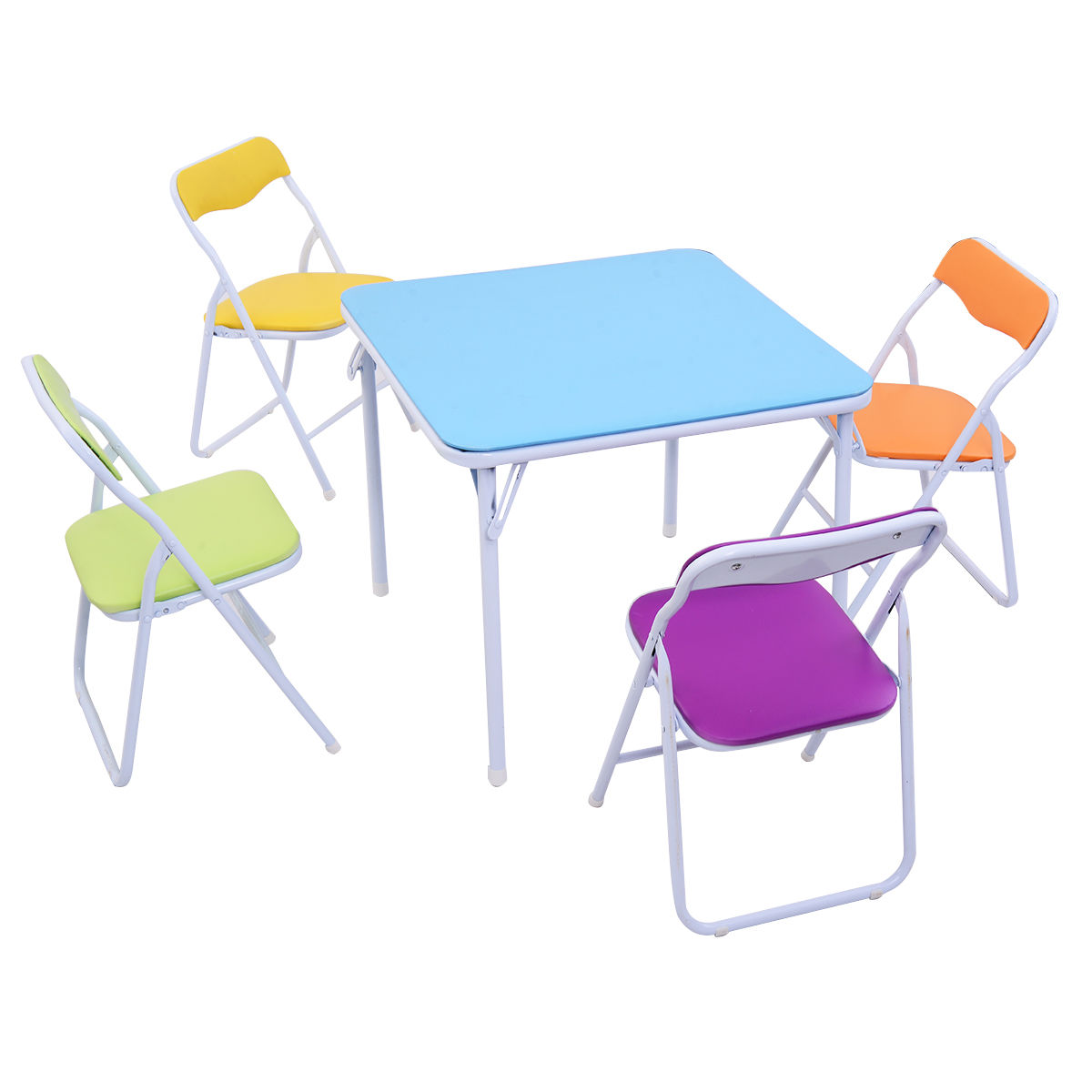 walmart 5 piece folding table and chair set
