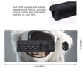 thumbnail image 2 of Xecao Smiling Polar Bear Print Large Mouse Pad, 16x35.5in Mousepad, Professional Non-Slip Rubber Base Big Mouse Pad, Mouse Pad for Gaming & Office Full Desk Mouse Pad, 2 of 9