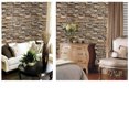 thumbnail image 4 of Simulez une Texture de Roche Motif de Brique Autocollant Décoration Murale, 4 of 6
