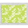 thumbnail image 1 of Daisy Tapestry, Spring Chamomiles Leaf Flora Greenery Yard Budding Flower Grass Graphic Art, Wall Hanging for Bedroom Living Room Dorm Decor, 60W X 40L Inches, Yellow Green White, by Ambesonne, 1 of 2