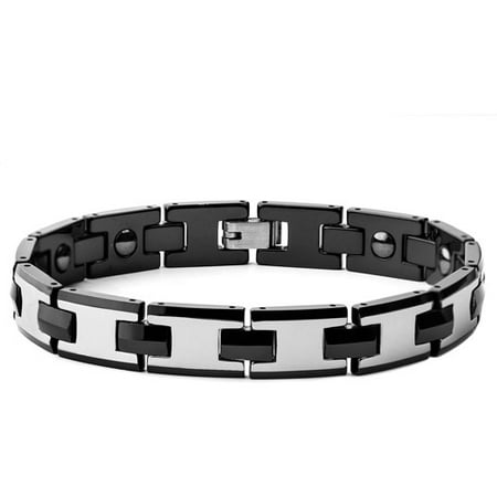 Men's Crucible Tungsten Link Bracelet, 8.5