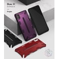thumbnail image 6 of Ringke Dual-x Case Compatible with iPhone XS, Double Layer Heavy Duty Defense - Metallic Purple, 6 of 7