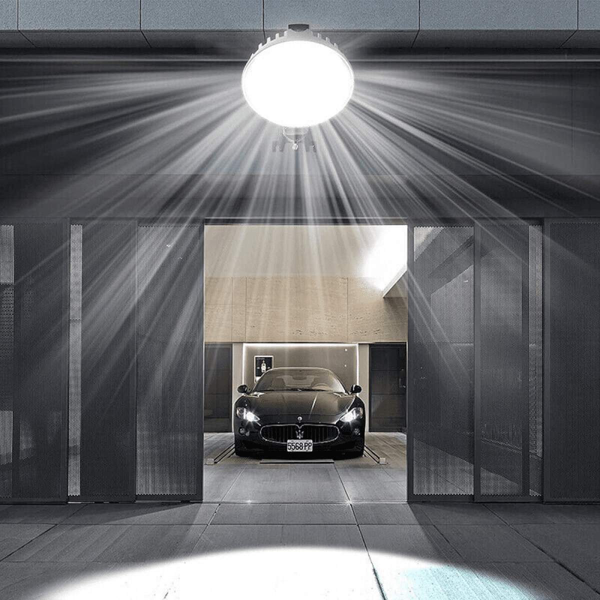 LED Barn Light, 150W 20000LM Patio Area Light, Dusk to Dawn Outdoor Lighting 6500K Adjustable Angle IP68 Waterproof Street Light for Farmhouse/Garage