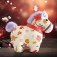 thumbnail image 1 of Adorno de Peluche del Año del Caballo 2026 – Figura de Animal de Peluche Suave Rojo y Dorado con Bordado, Lazo Colgante para Coche, Escritorio o Hogar, Regalo Decorativo para el Año Nuevo Chino, 1 of 6