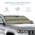 thumbnail image 4 of Bingfone Traditional Tribal Aztec1 Car Windshield Sunshade,Sun Foldable Sun Shield Sun Visor for Car - Medium, 4 of 9