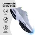 thumbnail image 2 of AOV GREEN LEAF Mens Running Shoes Tennis Athletic Sneakers Gym Comfortable Walking Sport Non Slip Workout Cross Training Shoe Size 7-13, 2 of 8