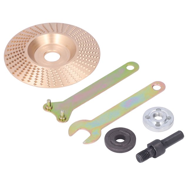 Disco Moldeador de Molienda ANGGREK de Tungsteno 100mm OD 16mm Diámetro del Agujero para Amoladora Angular