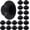 Matte Black, variant on 20 Pcs Self-Stick Kitchen Cabinet Knobs Adhesive Drawer Handles Mini Auxiliary Pulls Helper Convenient Stick Knobs for Cabinet,Dresser,Drawer,Wardrobe(Pink)