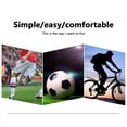 thumbnail image 6 of Aoanydony Compression Socks Women Men Running Knee High Elastic Calf Protector Adults Outdoor Puzzles Stripe Flower Print Hosiery Puzzles/S/M, 6 of 6