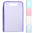 thumbnail image 4 of Homerr Folder Organizer Bag Portable Document Holder Vertical A4 File Organizer 13 Layer Large Capacity Expanding Folder Portable Hand held Storage for 300 Sheets, 4 of 7