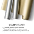 thumbnail image 7 of Cricut Shimmer Vinyl  Permanent (4 ft), Purple, 12 x48, Roll, 7 of 7