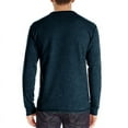 thumbnail image 3 of Mens Henley Shirts Long/Short Sleeve T Shirt Fashion Casual Basic Plain Cotton Tee Shirts, 3 of 5