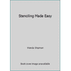 Stenciling Made Easy, Used [Hardcover]