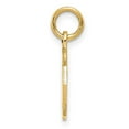 thumbnail image 2 of 14k Yellow Gold Texture Polished Finish Baptism Charm Pendant, 2 of 4