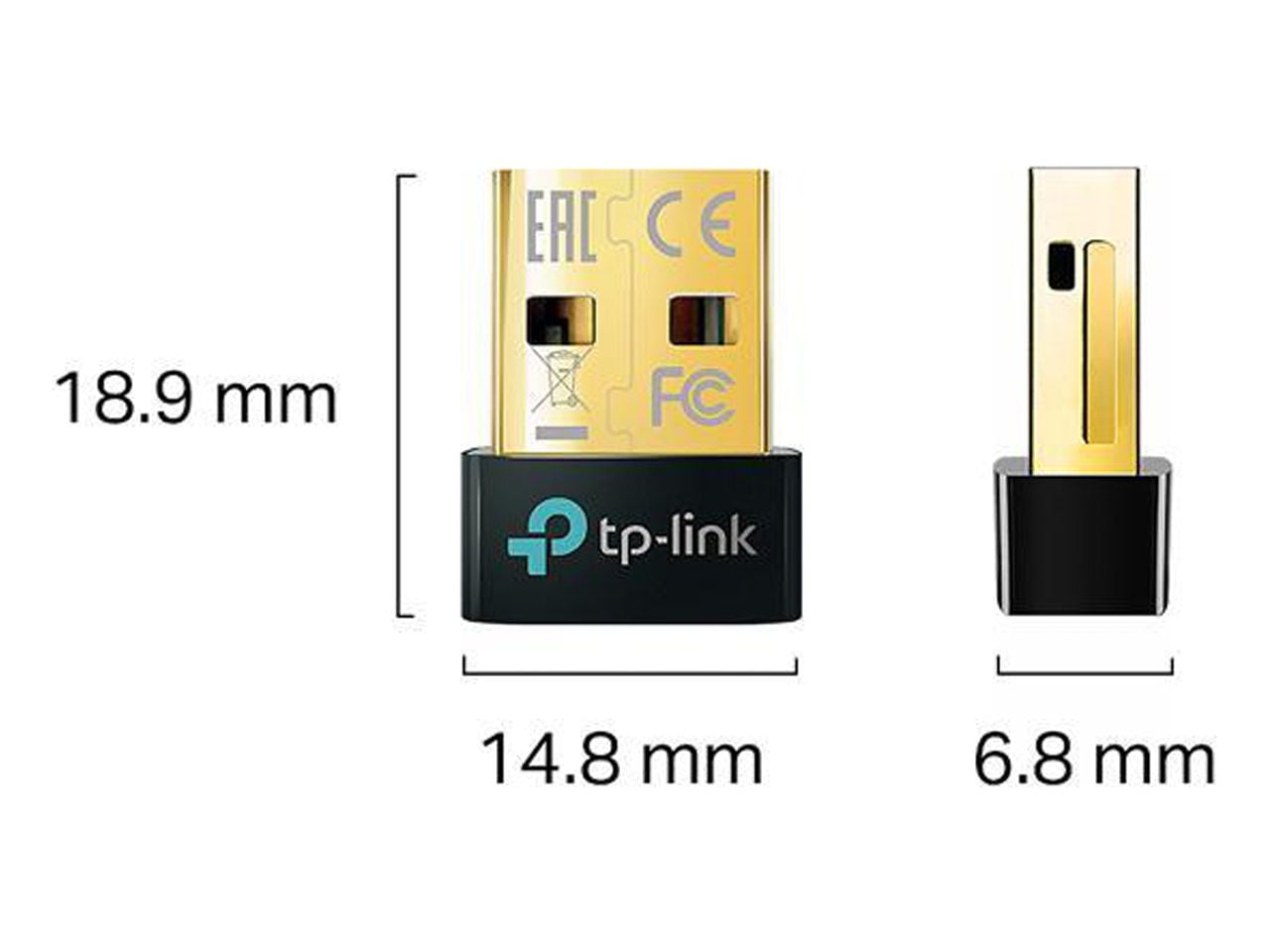 TP-Link UB500 USB 2.0 Bluetooth 5.0 Nano USB Adapter 