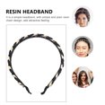 thumbnail image 2 of Miangastore Headband Resin 1Pack 5.9X5.5X0.7In, 2 of 8