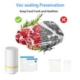 thumbnail image 1 of Sellador al Vacío de Alimentos Sellador de Tarros Resistente al Calor para Salsas (Blanco sin Luz), 1 of 7