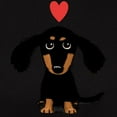 thumbnail image 3 of CafePress - Cute Dachshund Women's Dark T Shirt - Women's Traditional Fit Dark T-Shirt, 3 of 4