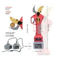 thumbnail image 3 of Electric Secateurs, 400W Cordless Electric Pruner Pruning Fruit Tree Bonsai Lithium Powered With 2 Batteries Efficientcutting, 3 of 7