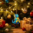 thumbnail image 6 of AOMXGD A-Z 26 Letter Acrylic Christmas Ornament, 2D Flat Custom Letter Hanging Pendant For Christmas Tree, Wreath, Indoor Holiday Decor & Gift Tags, 6 of 7