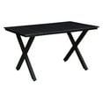 thumbnail image 6 of Oakland Living Splat Back Faux Wood and Steel 5 Piece Rectangular Patio Dining Set, 6 of 6