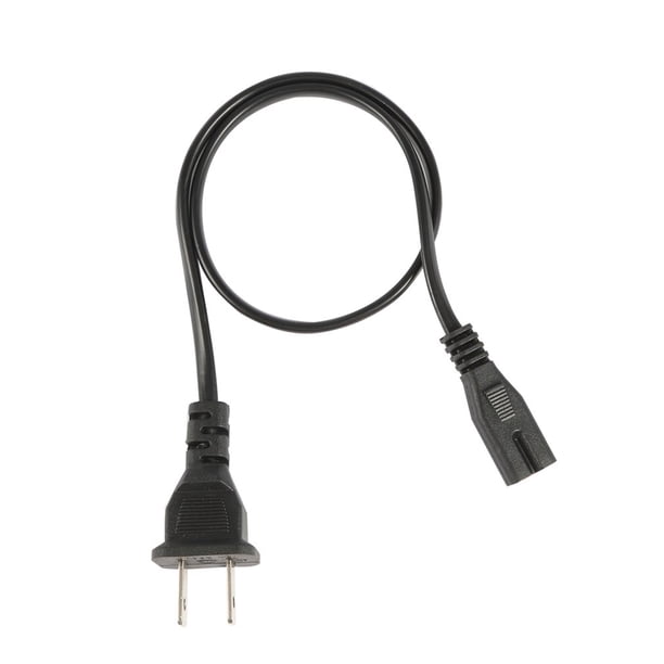 Cable Adaptador De Fuente De Alimentación Conectores De Cable 50 Cm 2 Clavijas 2 Cable De Toma De Corriente sonducket TO004376-00