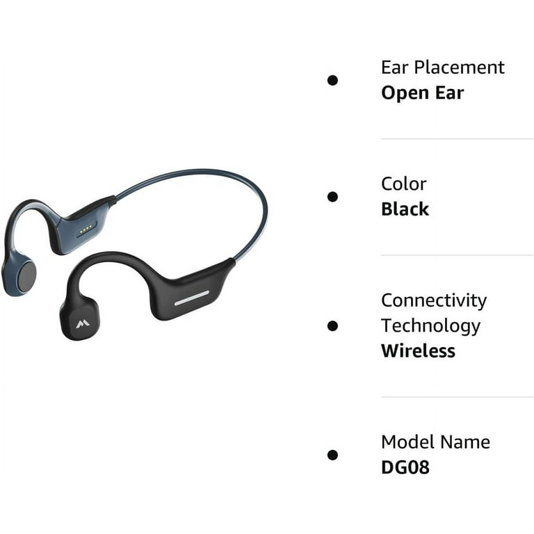 BONE CONDUCTION HEADPHONES, 2025 Upgraded Open-Ear Bluetooth Wireless